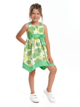 Сарафан для девочки 33-2122 салатовый - Mini maxi фото 2
