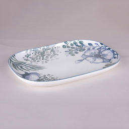 Блюдо 29х19.5х2см Cotton 2 6968 /КОРАЛЛ/