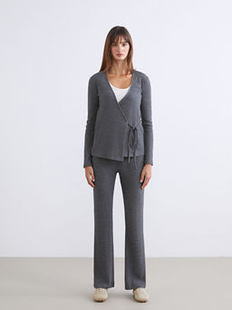 Kruvaze Yaka Kad?n Bluz