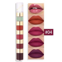 CmaaDU Подарочный набор жидких помад для губ Liquid Lipstick, 20 цветов - Sadoer фото 4