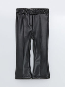 K?z Bebek Suni Deri Pantolon