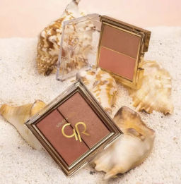 Golden Rose Румяна ICONIC BLUSH DUO 02 Peachy Coral
