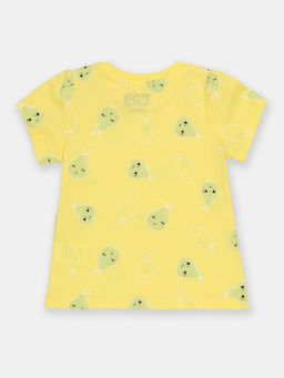 CRB wear/CSBG 63819-30-410 Футболка для девочки,желтый/Ex.Cherubino фото 2