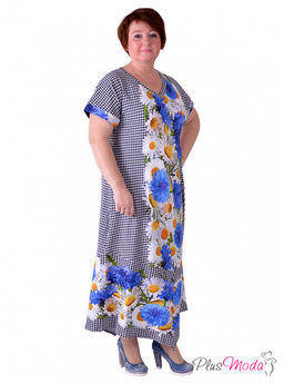 Платье Модель №451 размеры 44-80 - Plusmoda фото 7