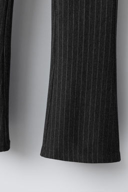 PINSTRIPE FLARE TROUSERS - Zara фото 4