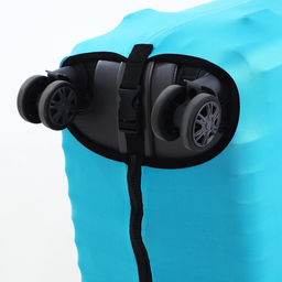 Чехол на чемодан 24, цвет голубой - Simaland фото 6