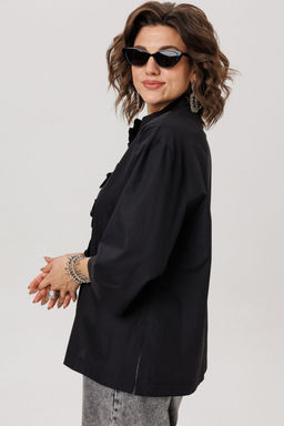 Блуза ANELLI 1669-Р ночные бабочки  фото 5