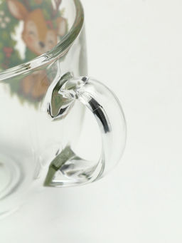 Кружка стеклянная новогодняя «Оленёнок», 500 мл