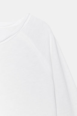 WASHED LONG SLEEVE T-SHIRT - Zara фото 7