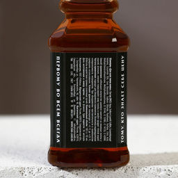 Подарочный набор косметики «Крутой мужик», гель для душа и шампунь для волос во флаконах виски, 2×100 мл, Чистое счастье