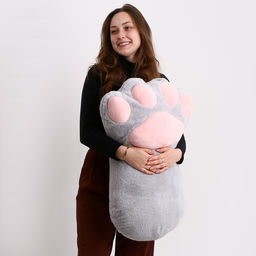 Мягкая игрушка Лапа, 70 см, цвет серый - Simaland фото 5