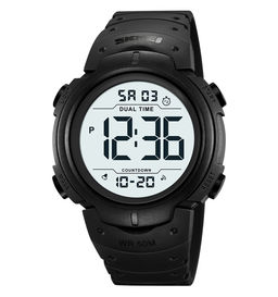 Часы наручные Skmei мужские электронные спортивные 2304black-white