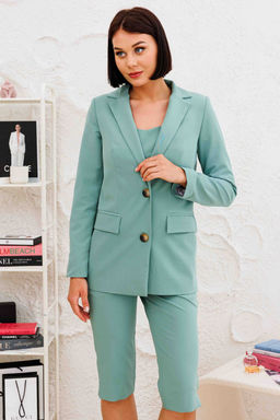 Жакет AURA 1101-170 шалфей фото 8