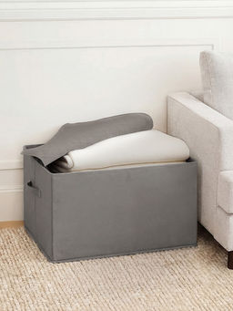 VAL PG-BOX-FXE Короб стеллажный с мягкой крышкой, 60*40*30 см, PLAIN GREY, шт - Valiant фото 9