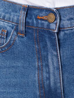 VILATTE / Джинсы mom-fit из денима со спандексом  фото 3
