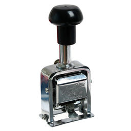 Нумератор 6 разрядный, металлический, автоматический - Simaland фото 2