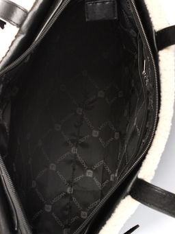 LACCOMA сумка P5903-черный эко кожа, искуственный мех полиэстер  фото 5