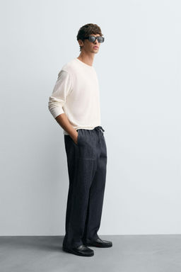 RELAXED FIT JOGGER JEANS - Zara фото 4