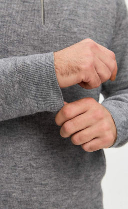 Джемпер F321-15304 grey melange - Fine joyce фото 4