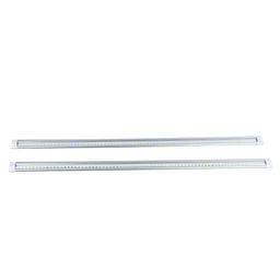 ULM-F45-2x6W/4500K IP20 SILVER Светильники светодиодные для мебели, набор из 2-х шт. Механический выключатель. 600*25*8мм. 2*500Lm. ТМ Uniel