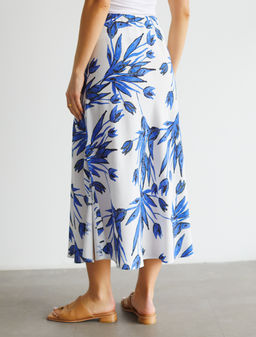 VILATTE / Юбка из вискозы с лиоцеллом  фото 2