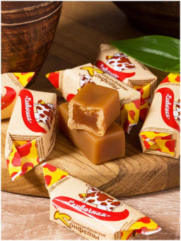 Коровка Александровская СЛИВОЧНАЯ конфеты вес 1000 г (Сладовянка)