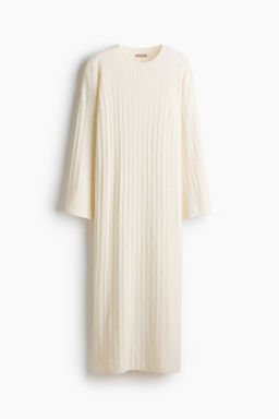 Vestido en punto trenzado - H&m фото 3