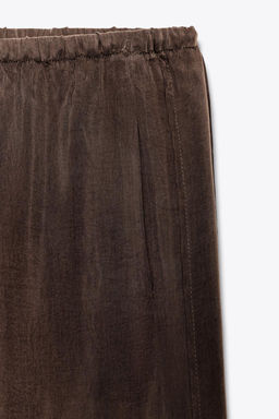 ZW COLLECTION TROUSERS WITH VENTS - Zara фото 5