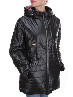 8250 BLACK Куртка демисезонная женская BAOFANI (100 гр. синтепон)