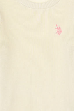 K_z _ocuk Krem Basic Kazak Sepette S_rpriz _ndirim - U.s. polo assn фото 4