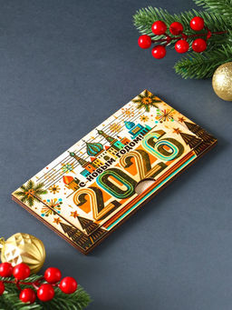 Купюрница подарочная, открытка С Новым Годом 2026, Кремль, шкатулка для денег, карточек, сертификатов
