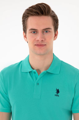 Erkek Slim Fit Polo Yaka Mint Basic Ti__rt Sepette S_rpriz _ndirim - U.s. polo assn фото 2