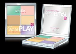 Alvin Dor CFP-01 Корректор 6х1Hd Hollywod concealer palette