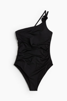 Traje de ba?o de un hombro con relleno