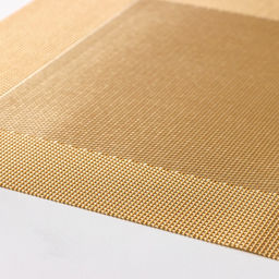 Набор салфеток сервировочных на стол Доляна Шахматы, 4530 см, 4 шт, цвет карамельный  фото 5