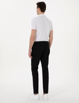 Siyah Slim Fit Kanvas Pantolon - Pierre cardin фото 4