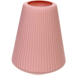 Цена за 2 шт. Ваза из пластика "Аделин" 15*20см цвет розовый