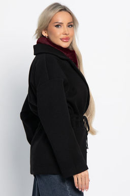 Пальто-пиджак (черный) Б15084-7М