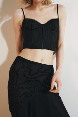 STRUCTURED CORSET UNDERWIRE TOP - Zara фото 2