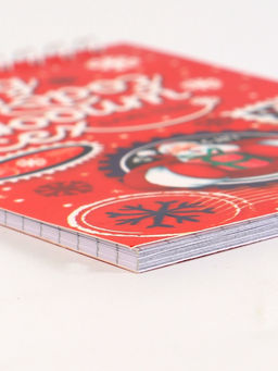 Подарочный набор новогодний, 16 ручек, 16 открыток, 16 блокнотов