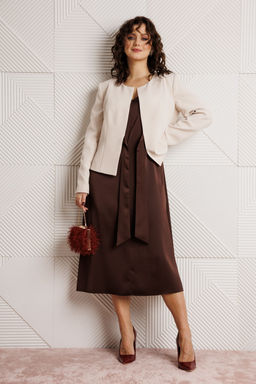 Костюм Mubliz 332-Р шоколад+беж