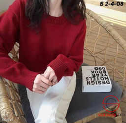 Джемпер женский однотонный - Bruno фото 7