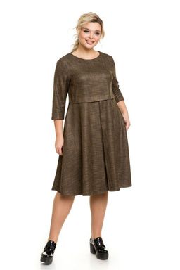 Платье 1126 золотой - Novita фото 3