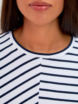 Джемпер женский KATHARINA KROSS KK-JP-0024K-UT20-синяя полоска  фото 7