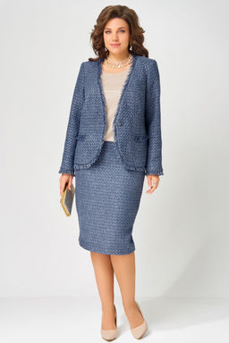 Костюм FITA 4055 бежево-синий - Anastasia mak фото 6