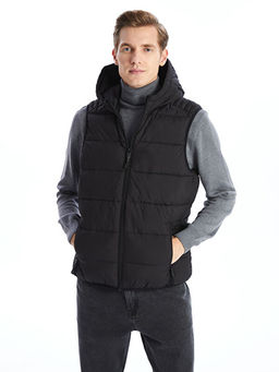 Standart Kal?p Kap??onlu Erkek ?i?me Yelek