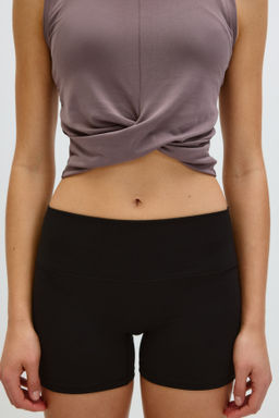 Top de deporte con detalle cruzado Slim Fit - H&m фото 6