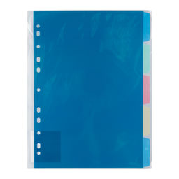 Expert Complete Classic Разделитель листов пластиковый A4 5 шт. EC270040200 песок ассорти