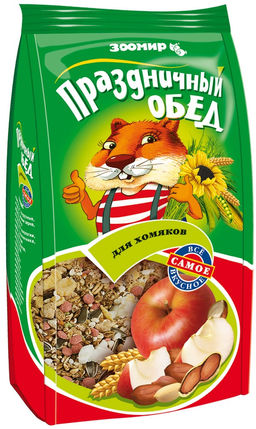 Корм-лакомство для хомяков "Праздничный обед" 5650
