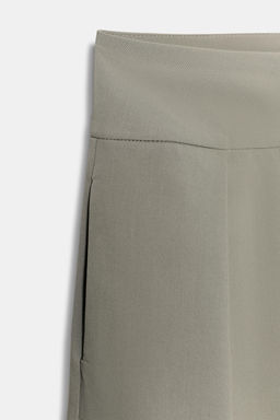 PANTAL?N BALLOON PLIEGUES / Verde gris - Zara фото 6